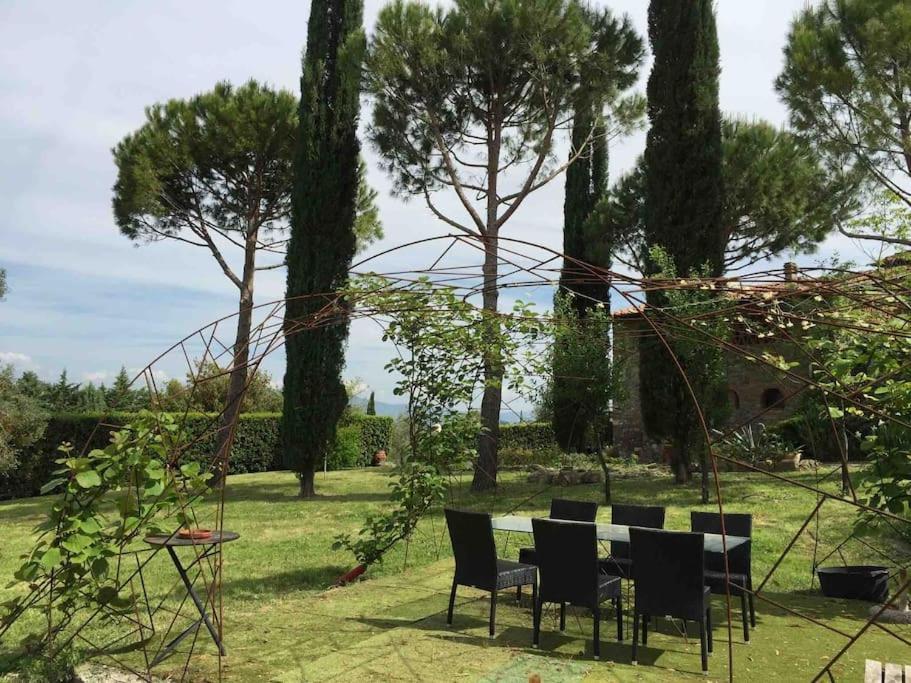 Eco-Chic Retreat: Countryside Oasis Near Florence Pozzolatico Bagian luar foto